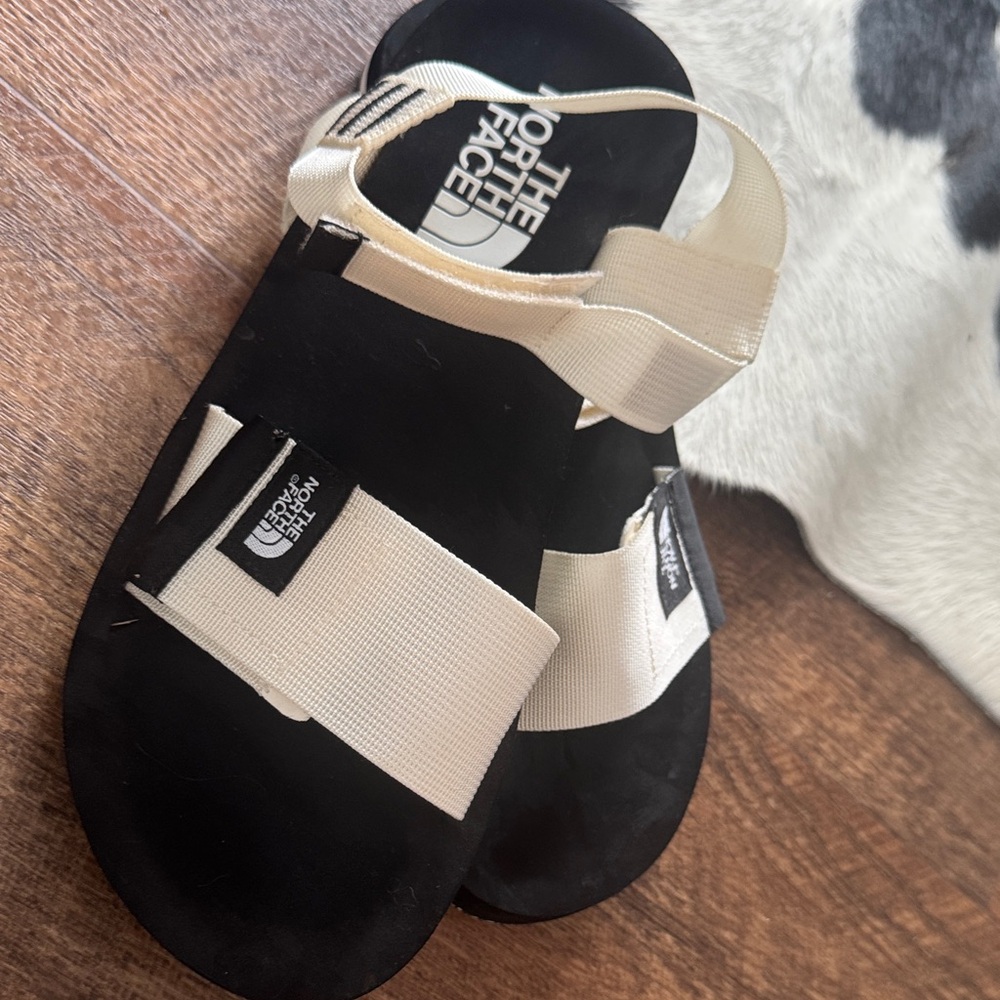 The North Face Black and White Sandals